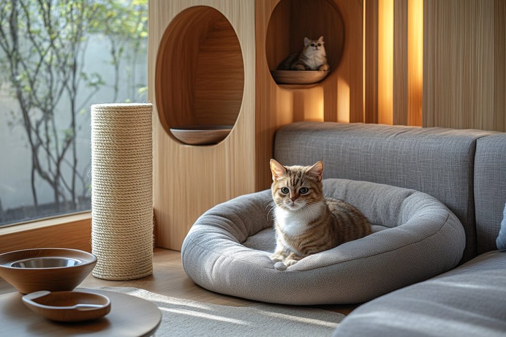 Des accessoires design et pratiques pour votre chat