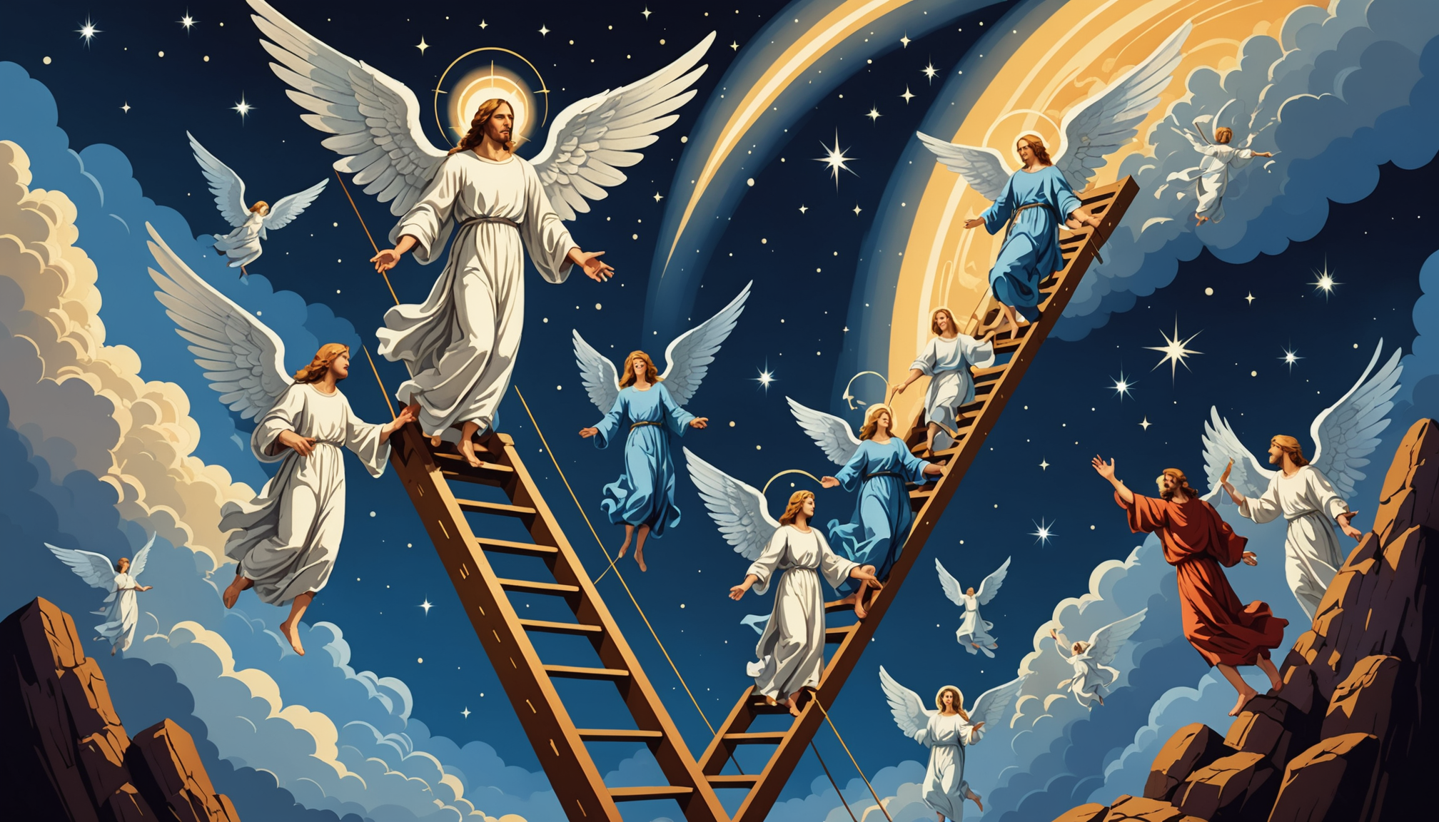 découvrez l’échelle de jacob : son origine biblique, ses symboles fascinants, et comment elle est interprétée et utilisée en 2025 dans la spiritualité et l’art.