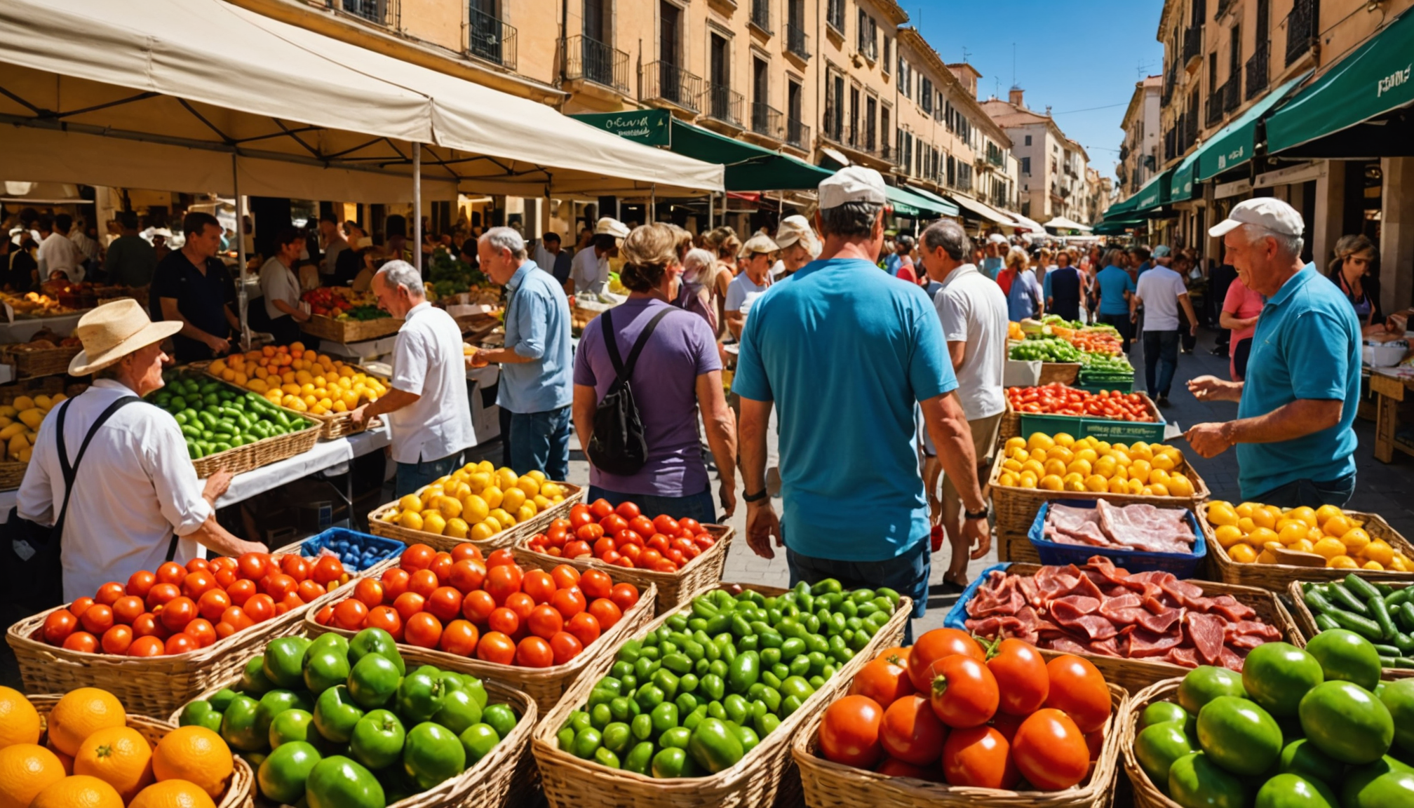 découvrez les marchés fermiers d'espagne et savourez des produits locaux authentiques. explorez les traditions culinaires espagnoles à travers des spécialités fraîches directement des producteurs.