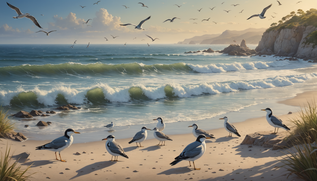 Oiseaux de la côte : où observer sans déranger