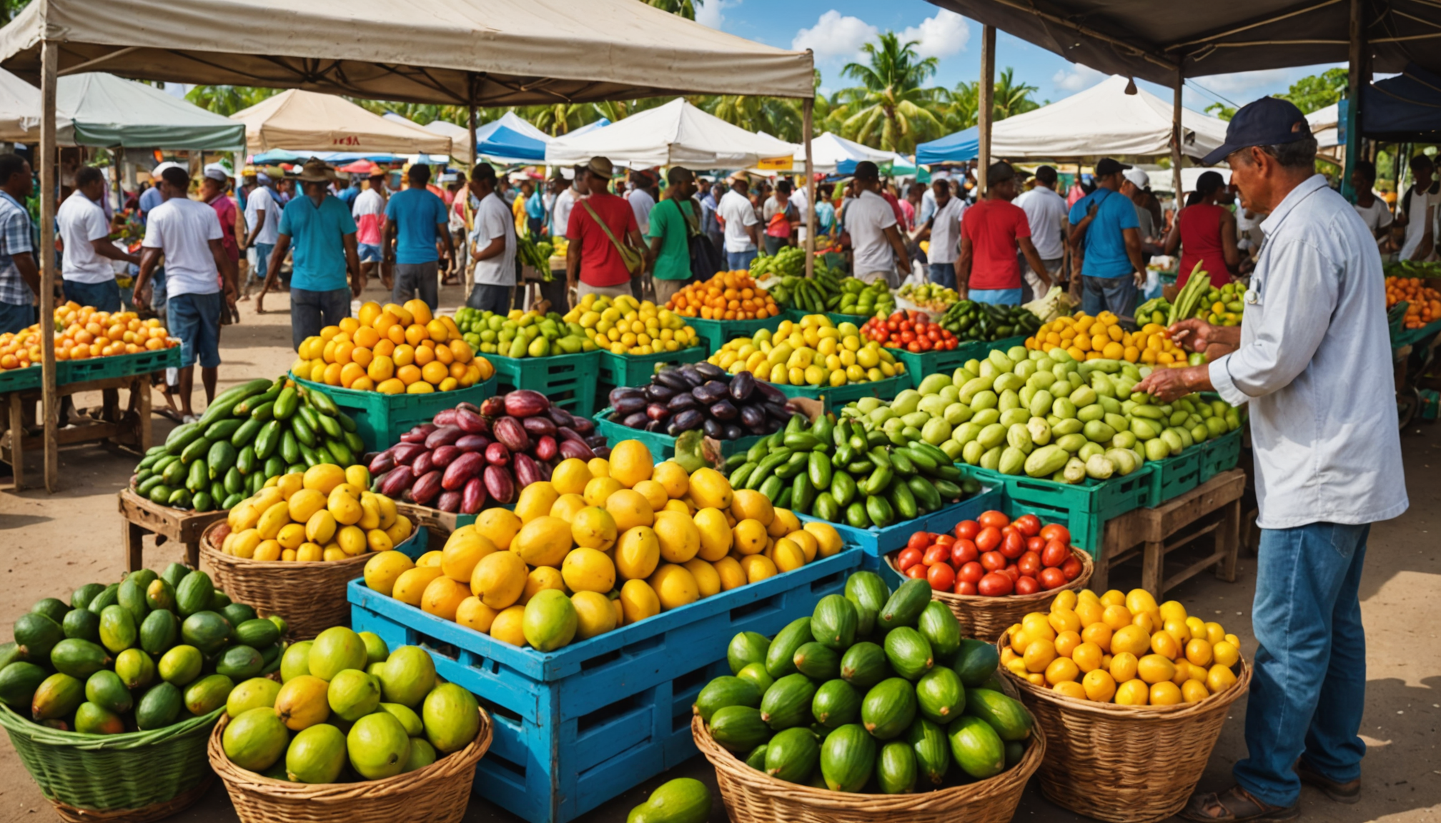 découvrez les marchés fermiers authentiques de la république dominicaine et savourez des produits locaux frais, reflet de la richesse culinaire et culturelle du pays.