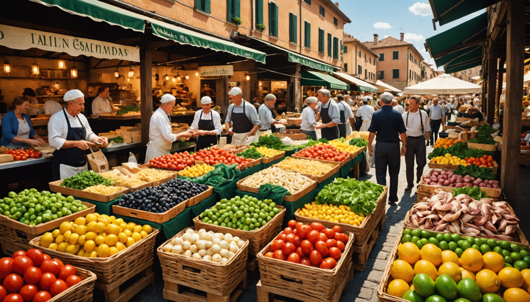 découvrez les marchés alimentaires italiens et plongez dans les traditions gourmandes authentiques de l'italie, entre saveurs locales et produits artisanaux.
