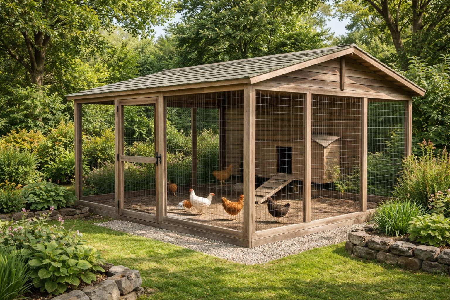 apprenez à construire un poulailler durable et sécurisé en utilisant du grillage betafence et du bois autoclave silvadec, alliant résistance et qualité pour protéger vos poules efficacement.