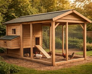 découvrez comment construire un poulailler solide et durable en utilisant le grillage betafence et le bois autoclave silvadec, alliant résistance et esthétique pour un habitat parfait.