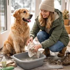 Hygiène des chiens après la promenade : protéger ses pattes et garder la maison propre