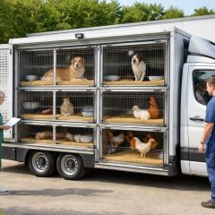 découvrez comment transporter des animaux vivants en respectant les normes de bien-être animal pour garantir leur sécurité et confort tout au long du trajet.