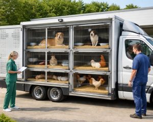 découvrez comment transporter des animaux vivants en respectant les normes de bien-être animal pour garantir leur sécurité et confort tout au long du trajet.