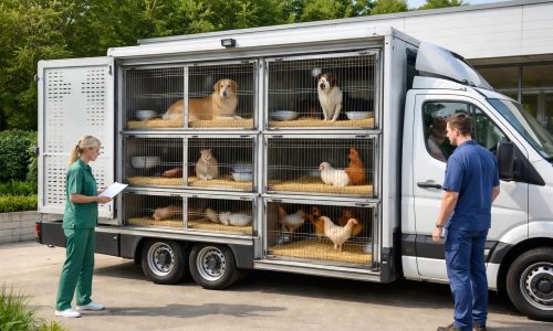 découvrez comment transporter des animaux vivants en respectant les normes de bien-être animal pour garantir leur sécurité et confort tout au long du trajet.