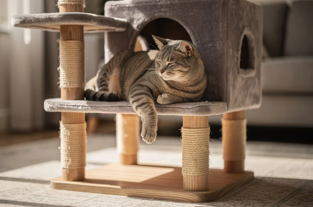 Arbre à chat : la clé d’un chat comblé au quotidien