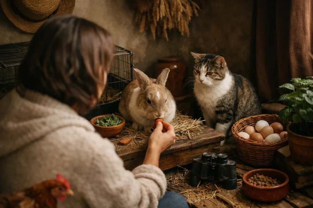 Comment un lapin reconnaît son maître ?