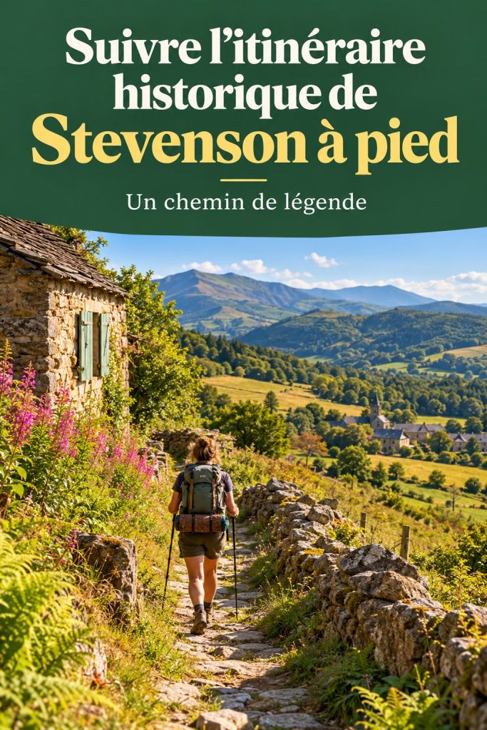 Suivre l’itinéraire historique de Stevenson à pied