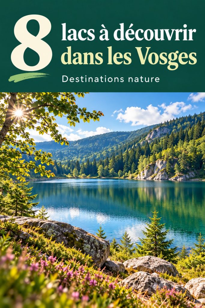 8 lacs à découvrir dans les Vosges