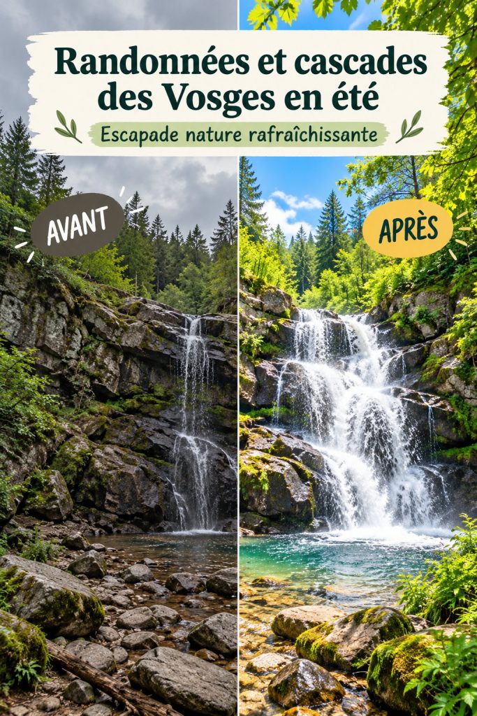Randonnées et cascades à découvrir dans les Vosges cet été